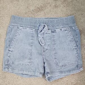 Women's Blue Denim Shorts